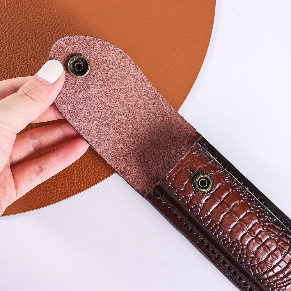 Cowhide Leather Sheath for Fol - Edc Everyday Carry Knives recension och pris