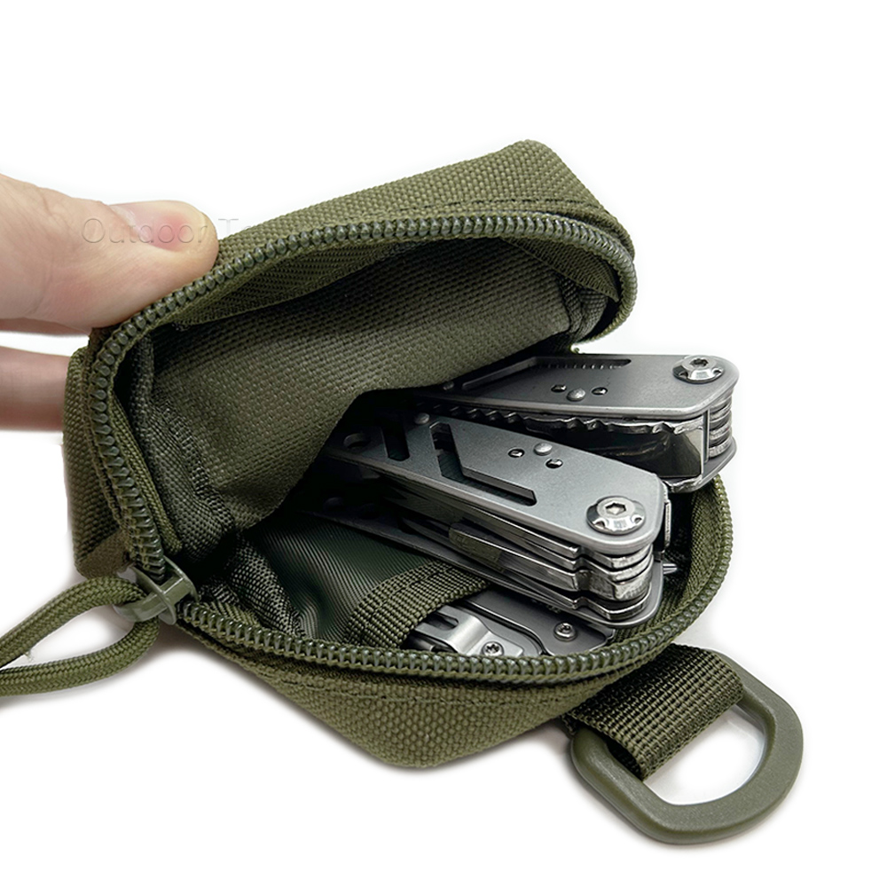Tactical Mini MOLLE Pouch Comp - Edc Carry Fanny Pack recension och pris