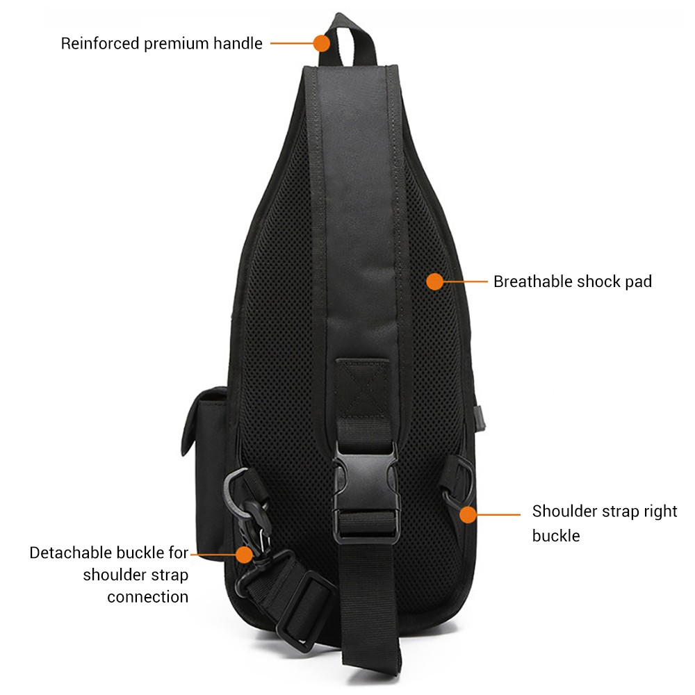 Tactical Gun Storage Bag Cross - Edc Concealed Carry Sling Bag recension och pris